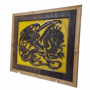Mythical Dragon Wall Art – Right Angle